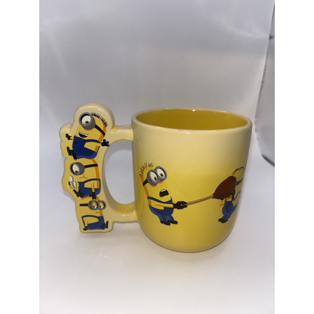 NEW Zak Designs Minions Sculpted Hande Mug Minions Despicable Me 17 Oz Large - Picture 5 of 13